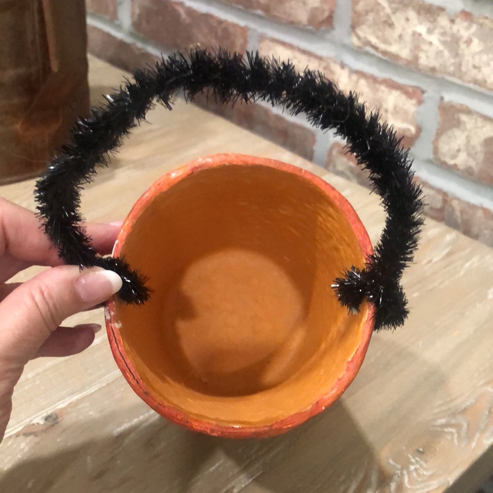 🎃1 HOUR SALE🎃Primitive Halloween Basket - Picture 4 of 9